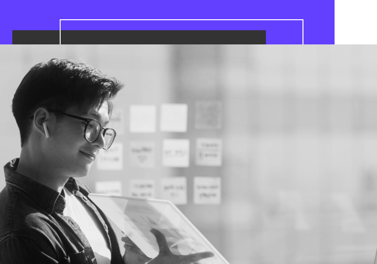 A person working on a laptop